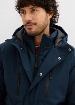Homme bonprix Vêtements De Plein Air|Vestes|Parka d’hiver imperméable et coupe-vent