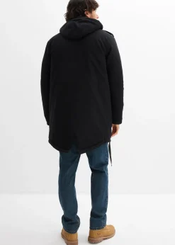 bonprix Parka d’hiver style militaire à doublure sherpa douce|Homme Vêtements De Plein Air|Vestes