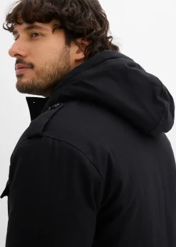 bonprix Parka d’hiver style militaire à doublure sherpa douce|Homme Vêtements De Plein Air|Vestes