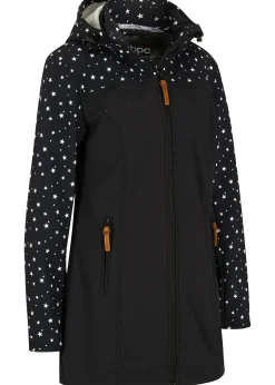 Femme bonprix Vestes & Manteaux|Parka en softshell technique avec doublure polaire douillette