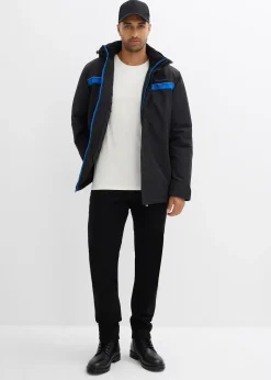 bonprix Parka imperméable en matière technique à capuche amovible|Homme Vêtements De Plein Air|Vestes