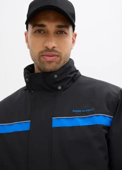 bonprix Parka imperméable en matière technique à capuche amovible|Homme Vêtements De Plein Air|Vestes