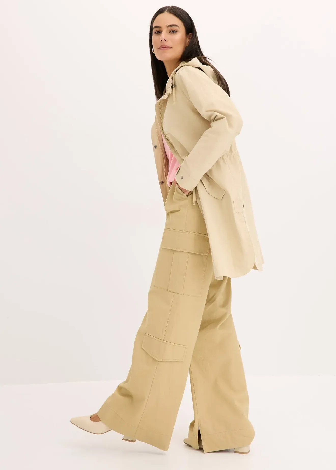 Femme bonprix Vestes & Manteaux|Parka longue à capuche