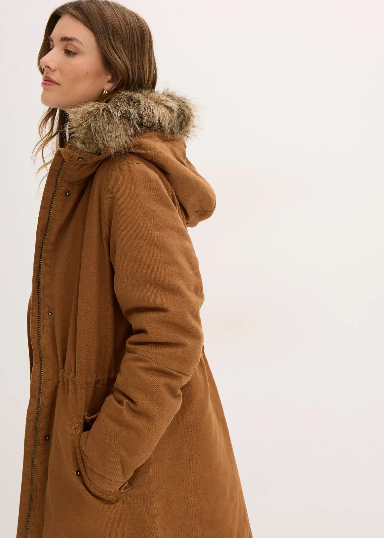 Femme bonprix Vestes & Manteaux|Parka longue et rembourrée