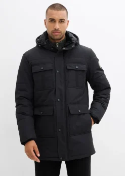bonprix Parka matelassée et déperlante avec poches|Homme Vestes