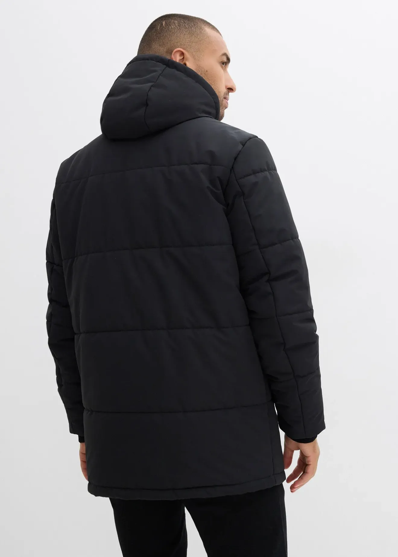 bonprix Parka matelassée et déperlante avec poches|Homme Vestes