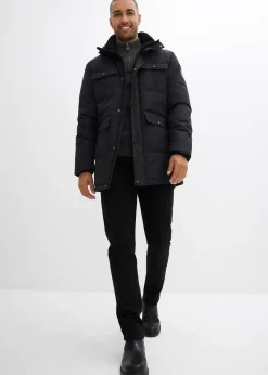 bonprix Parka matelassée et déperlante avec poches|Homme Vestes
