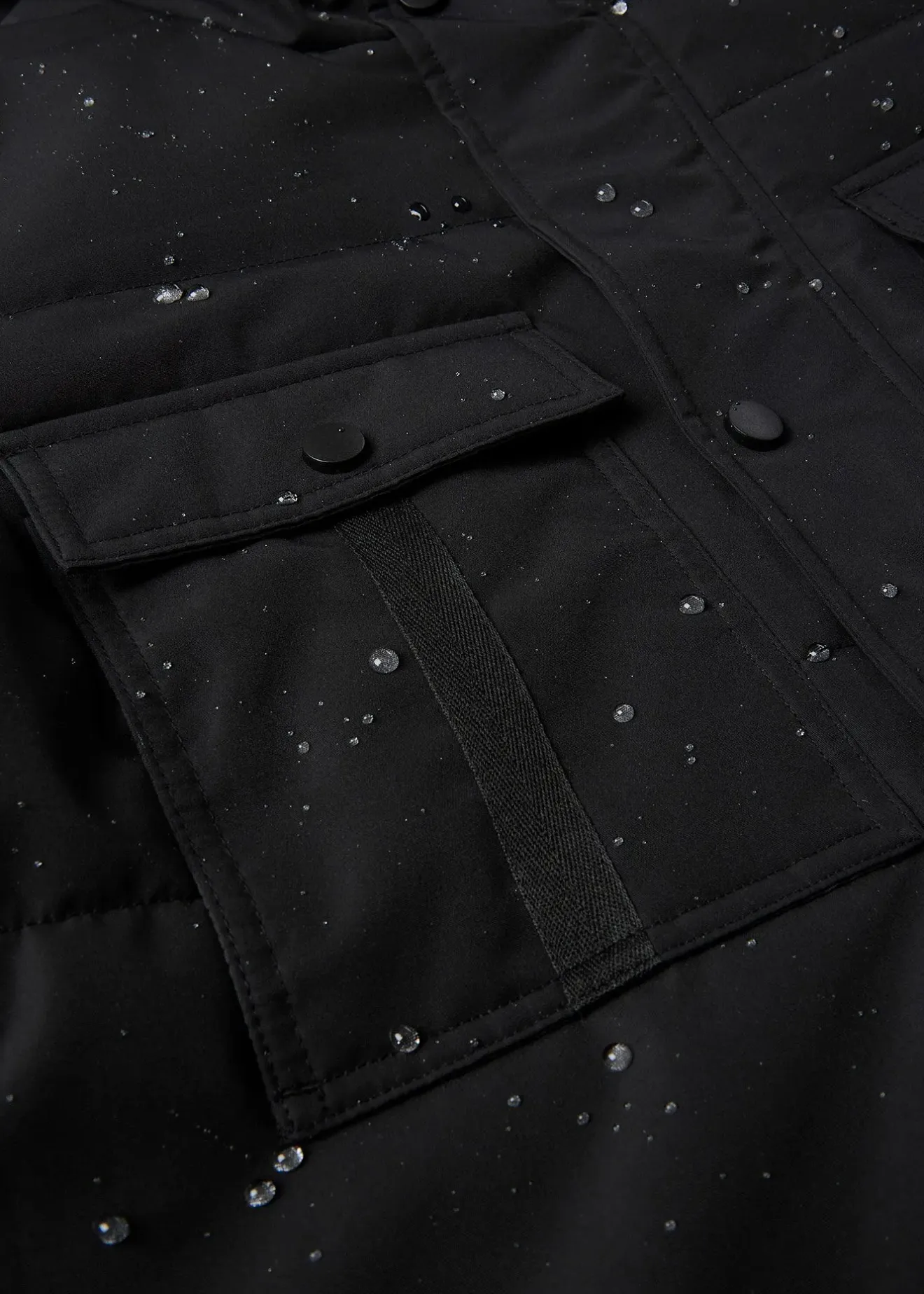 bonprix Parka matelassée et déperlante avec poches|Homme Vestes