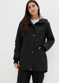 bonprix Parka mi-longue 3en1 avec poches pratiques|Femme Vêtements Thermiques|Vestes & Manteaux