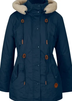bonprix Parka rembourrée avec bordure sherpa|Femme Vestes & Manteaux