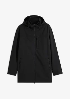 Homme bonprix Vêtements De Plein Air|Vestes|Parka softshell à capuche amovible