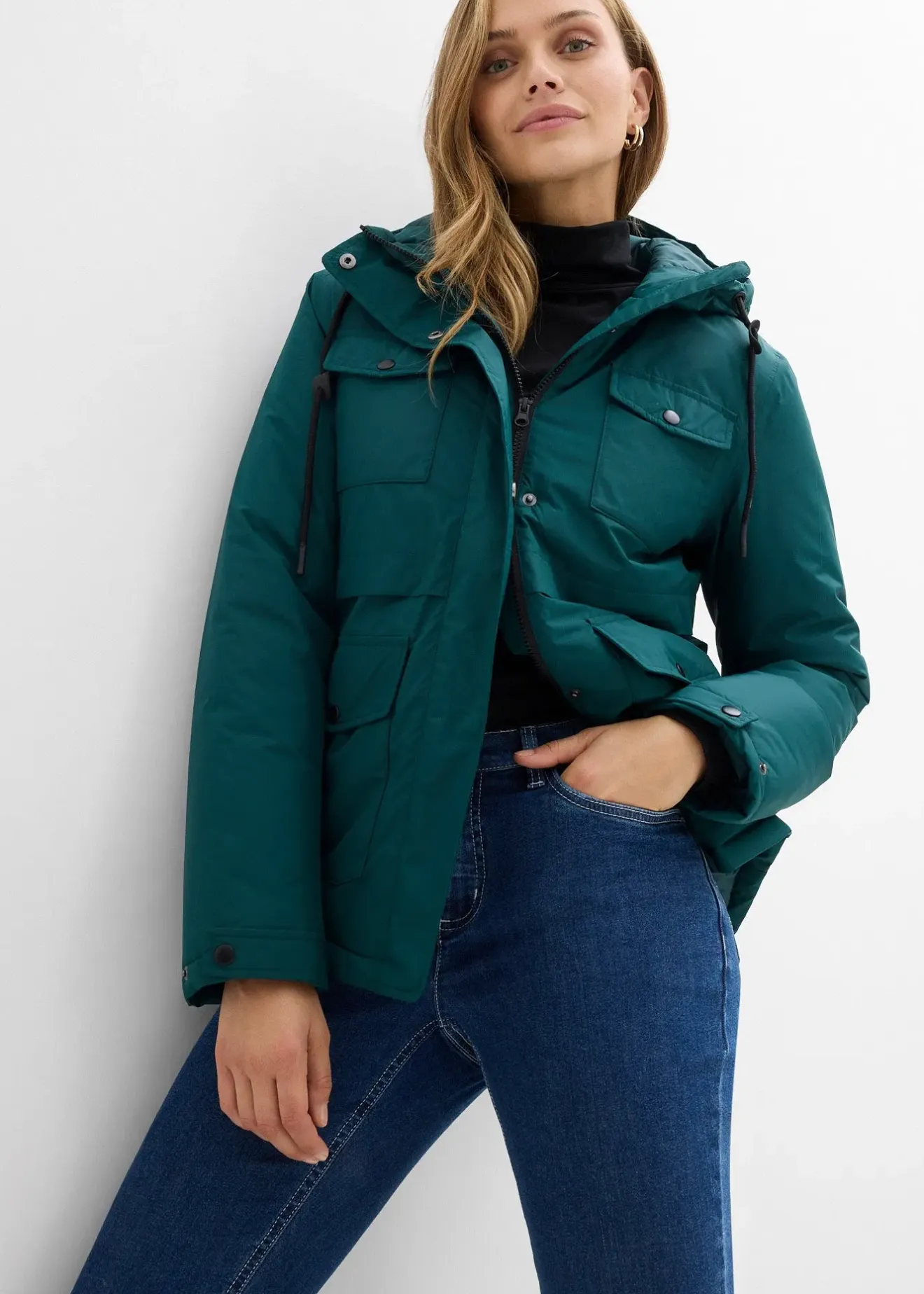 Femme bonprix Vestes & Manteaux|Parka technique imperméable