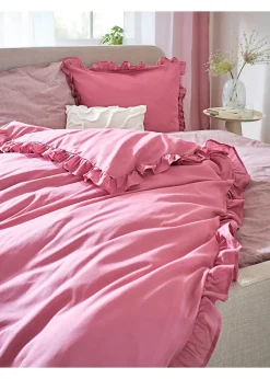 bonprix Parure de lit en linon avec volants| Chambre À Coucher·Parures De Lit|Parures De Lit