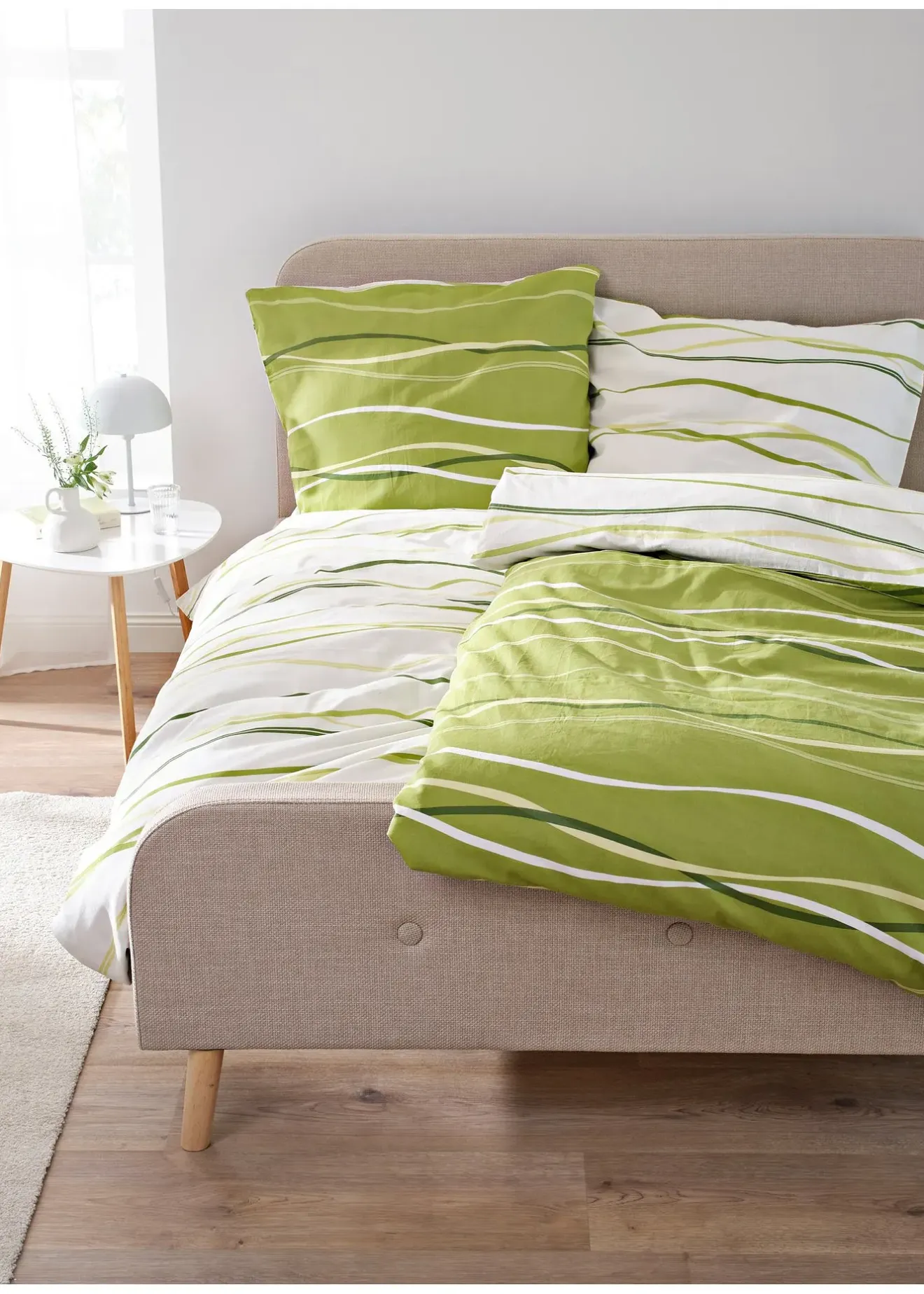 bonprix Chambre À Coucher·Parures De Lit|Parures De Lit|Parure de lit réversible en linon