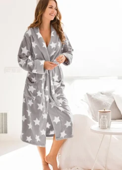 Femme bonprix Peignoirs|Peignoir en polaire