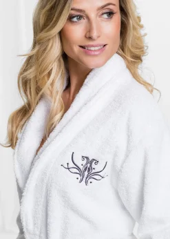 Femme bonprix Peignoirs|Basiques|Peignoir en éponge