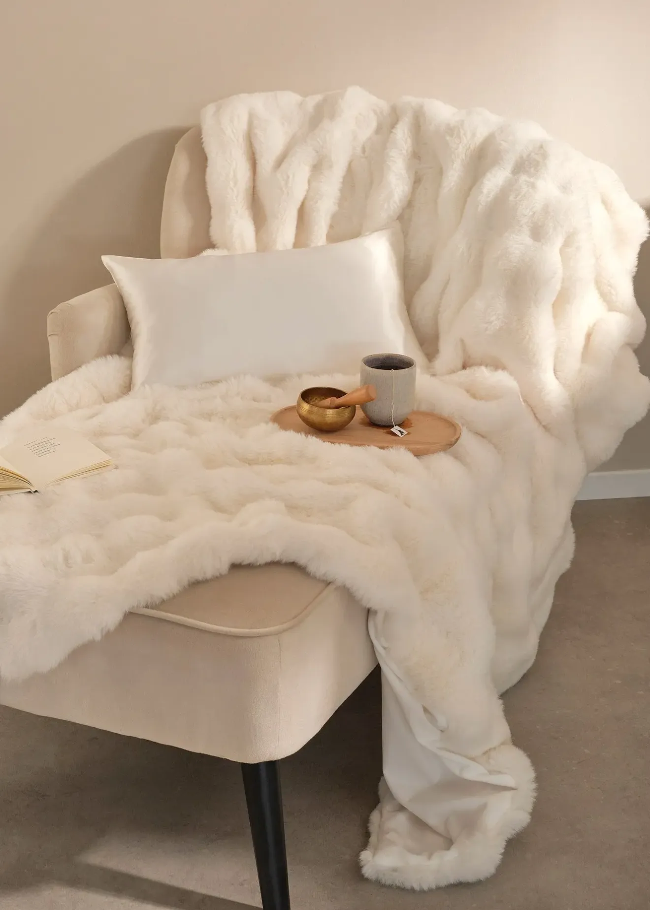 bonprix Plaid douillet de qualité| Couvre-Lits & Couvertures|Couvre-Lits & Couvertures