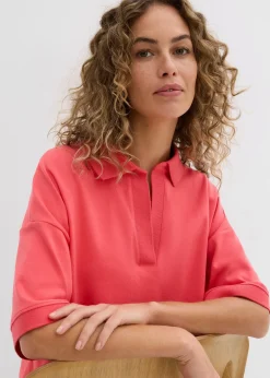 Femme bonprix T-Shirts & Tops|Polo 100% coton