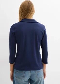 Femme bonprix Basiques|T-Shirts & Tops|Polo 100% coton