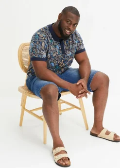 bonprix Polo en coton, manches courtes|Homme T-Shirts & Polos