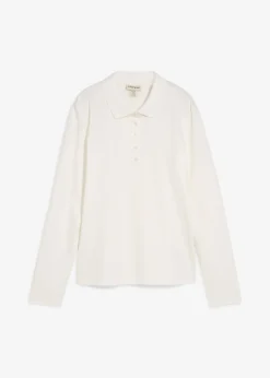 bonprix Polo en coton épais|Femme Basiques|T-Shirts & Tops