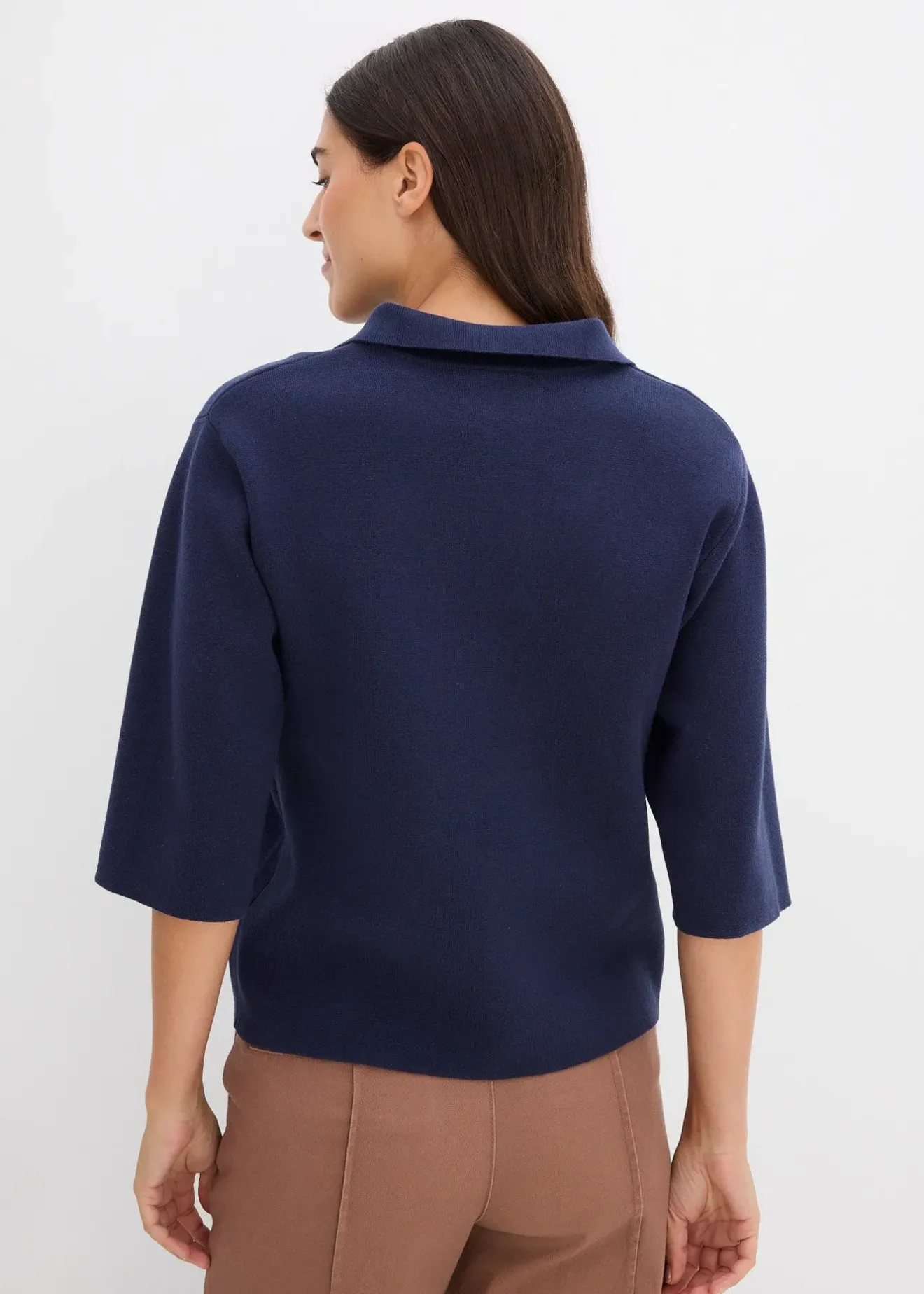 bonprix Polo en maille|Femme Maille|T-Shirts & Tops