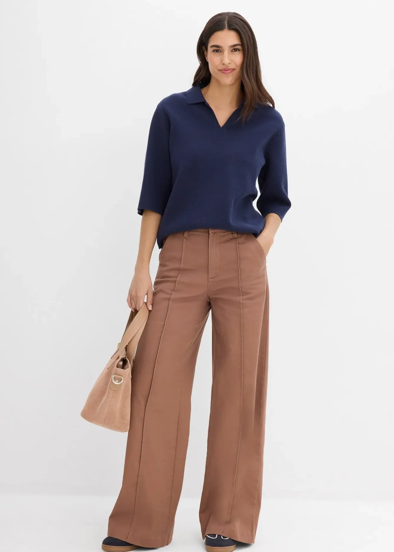 bonprix Polo en maille|Femme Maille|T-Shirts & Tops