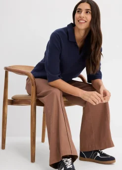 bonprix Polo en maille|Femme Maille|T-Shirts & Tops