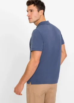 Homme bonprix T-Shirts & Polos|Polo en maille piquée 100% coton