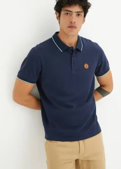bonprix Polo en maille piquée 100% coton|Homme T-Shirts & Polos