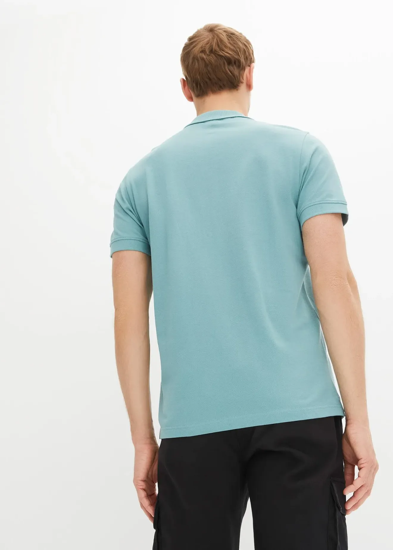 Homme bonprix T-Shirts & Polos|Polo en maille piquée 100% coton