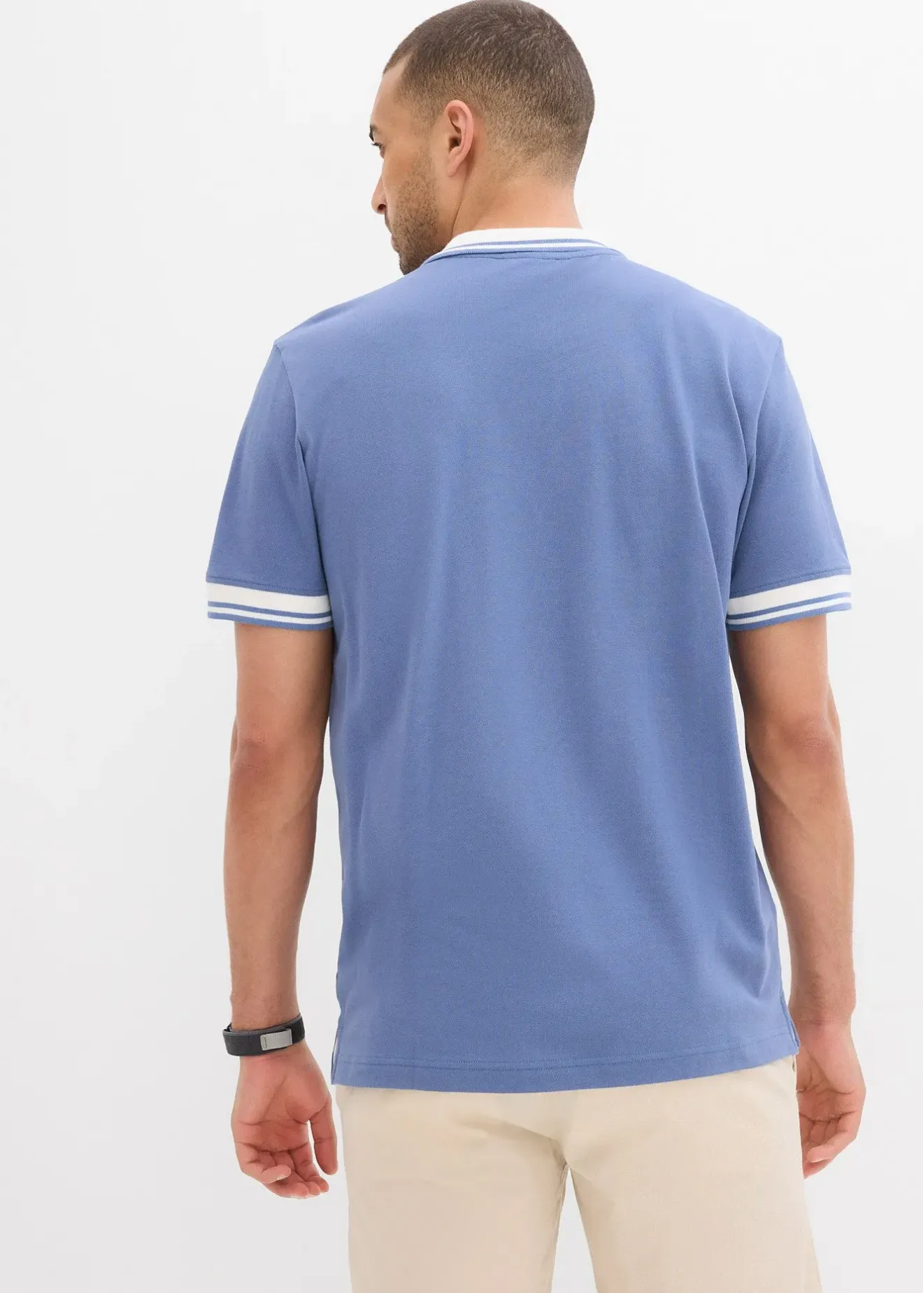 Homme bonprix T-Shirts & Polos|Polo en maille piquée 100% coton