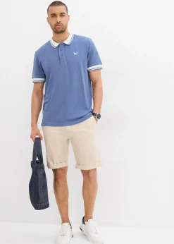 Homme bonprix T-Shirts & Polos|Polo en maille piquée 100% coton