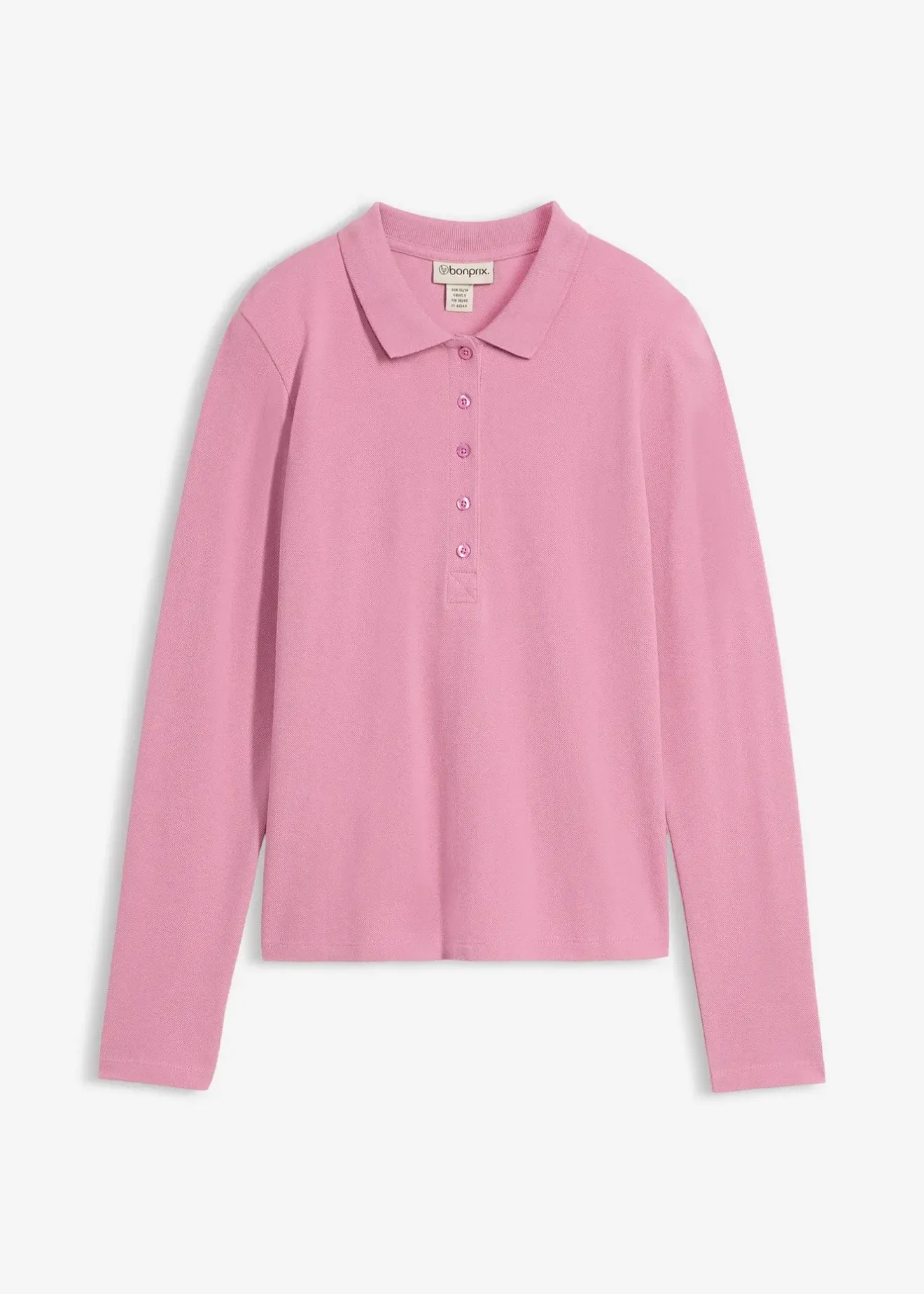 bonprix Polo en maille piquée 100% coton|Femme Basiques|T-Shirts & Tops