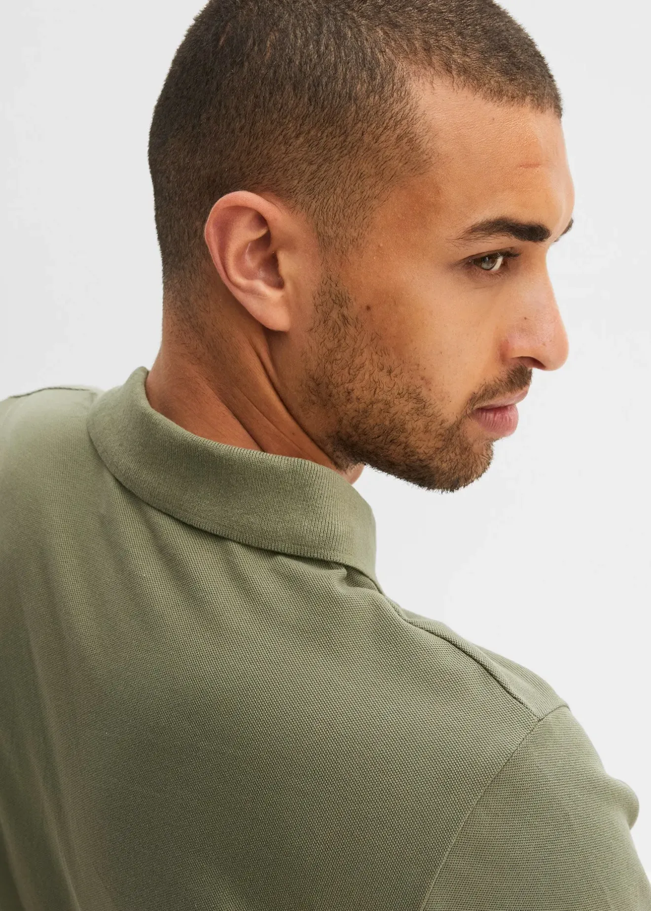 Homme bonprix T-Shirts & Polos|Polo en maille piquée 100% coton