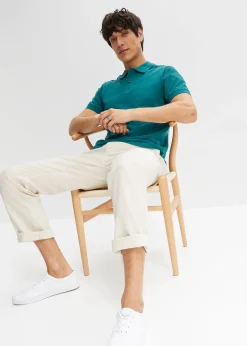 bonprix Polo en maille piquée 100% coton|Homme T-Shirts & Polos