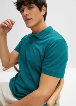 bonprix Polo en maille piquée 100% coton|Homme T-Shirts & Polos
