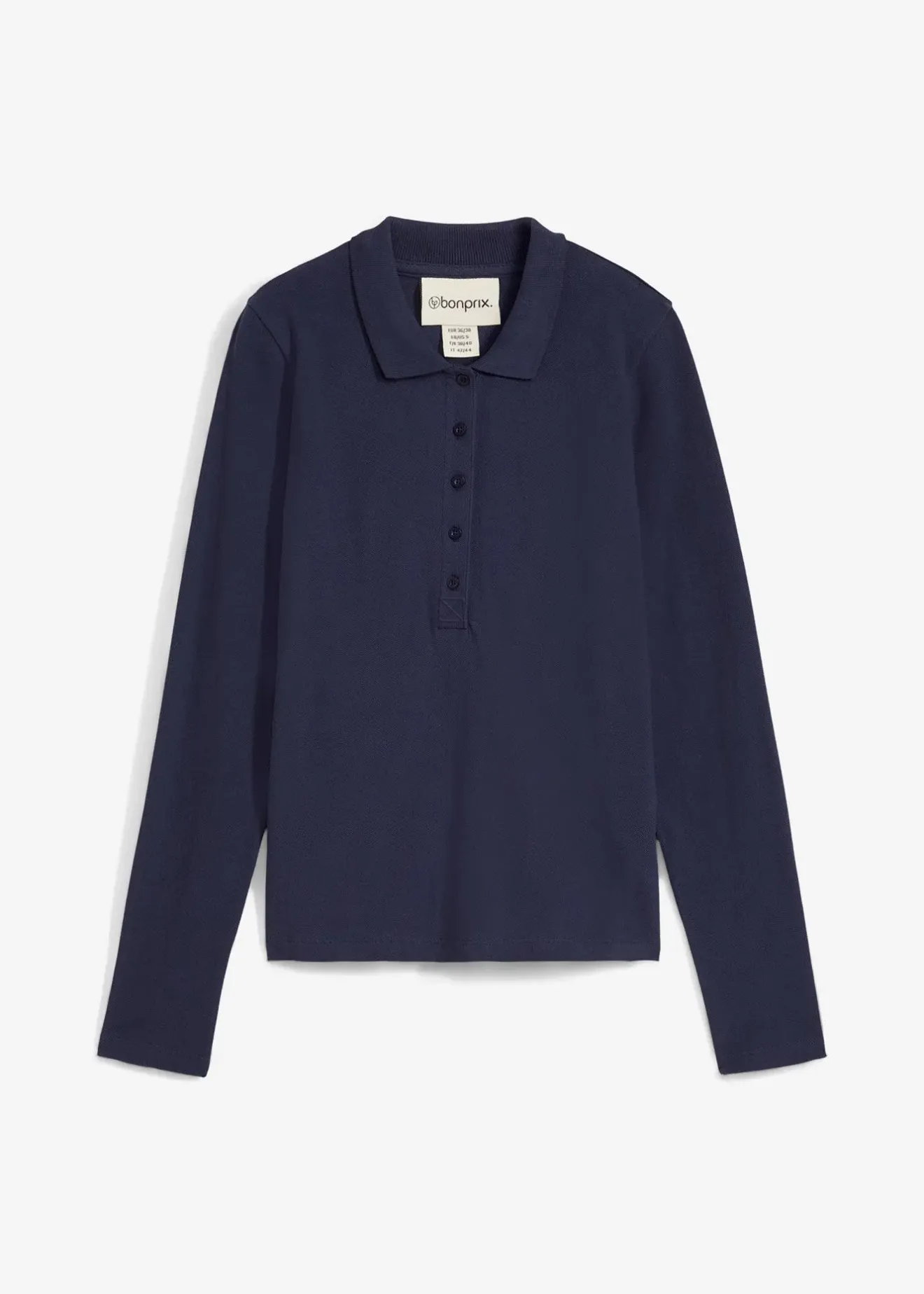 Femme bonprix Basiques|T-Shirts & Tops|Polo en maille piquée 100% coton