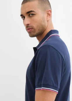 Homme bonprix T-Shirts & Polos|Polo en maille piquée 100% coton