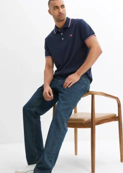 Homme bonprix T-Shirts & Polos|Polo en maille piquée 100% coton