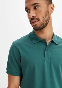 bonprix Polo en maille piquée 100% coton|Homme T-Shirts & Polos