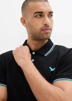 Homme bonprix T-Shirts & Polos|Polo en maille piquée 100% coton