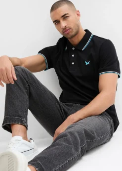Homme bonprix T-Shirts & Polos|Polo en maille piquée 100% coton