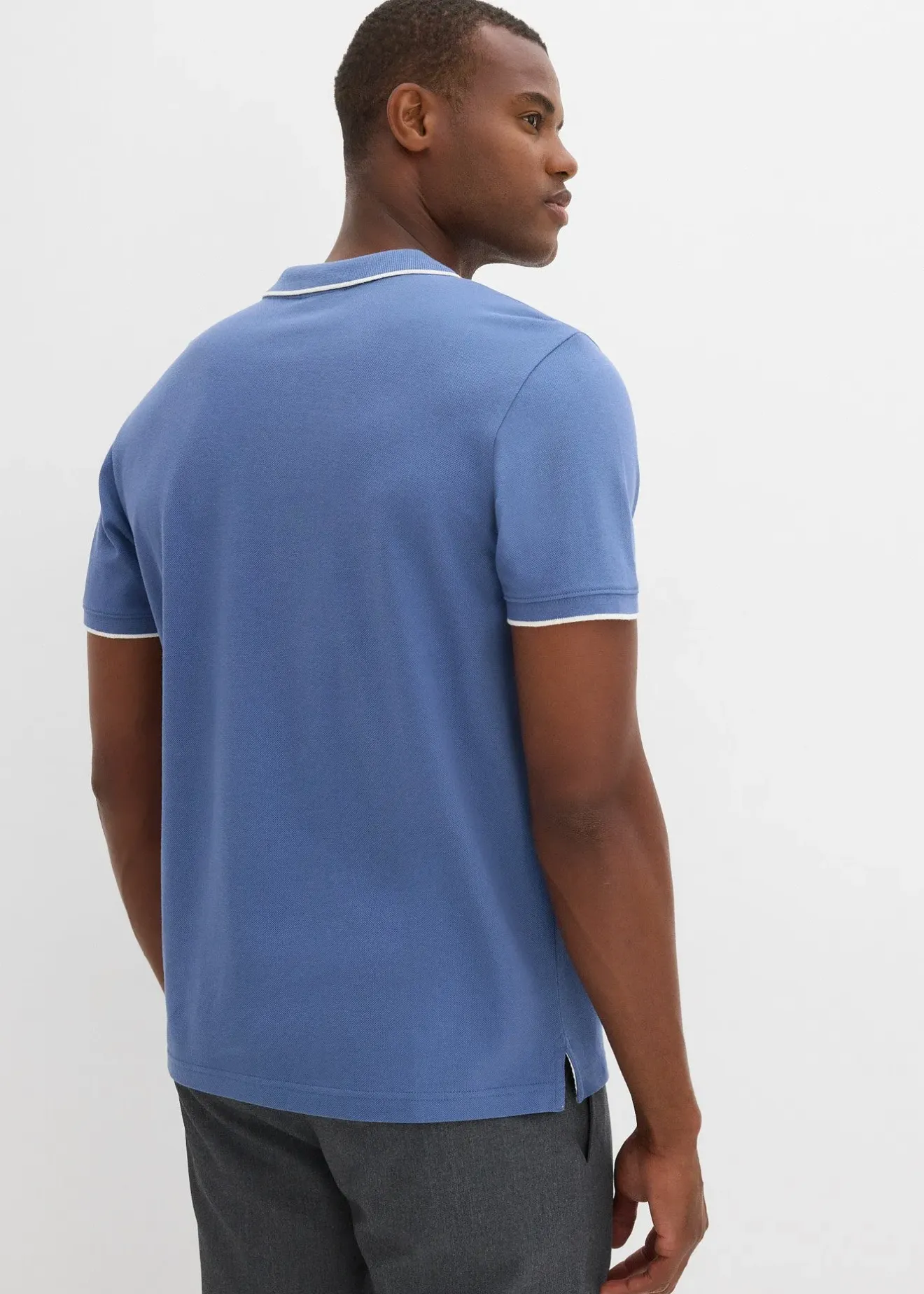 bonprix Polo en maille piquée, 100% coton|Homme T-Shirts & Polos