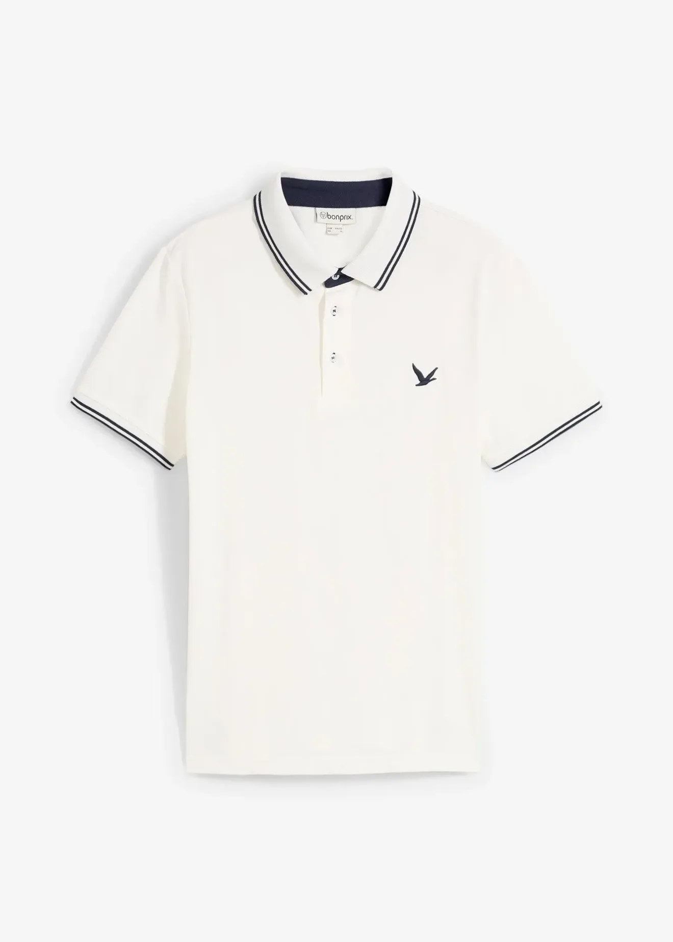 Homme bonprix T-Shirts & Polos|Polo en maille piquée 100% coton