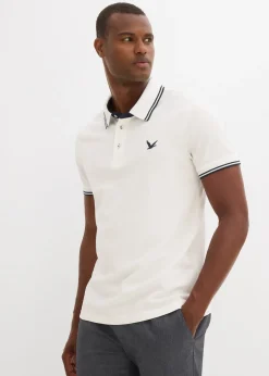 Homme bonprix T-Shirts & Polos|Polo en maille piquée 100% coton