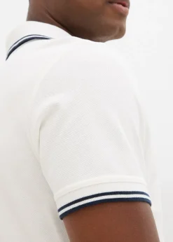 Homme bonprix T-Shirts & Polos|Polo en maille piquée 100% coton