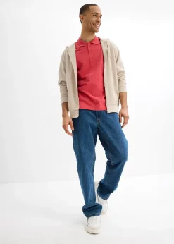 Homme bonprix T-Shirts & Polos|Polo en maille piquée 100% coton