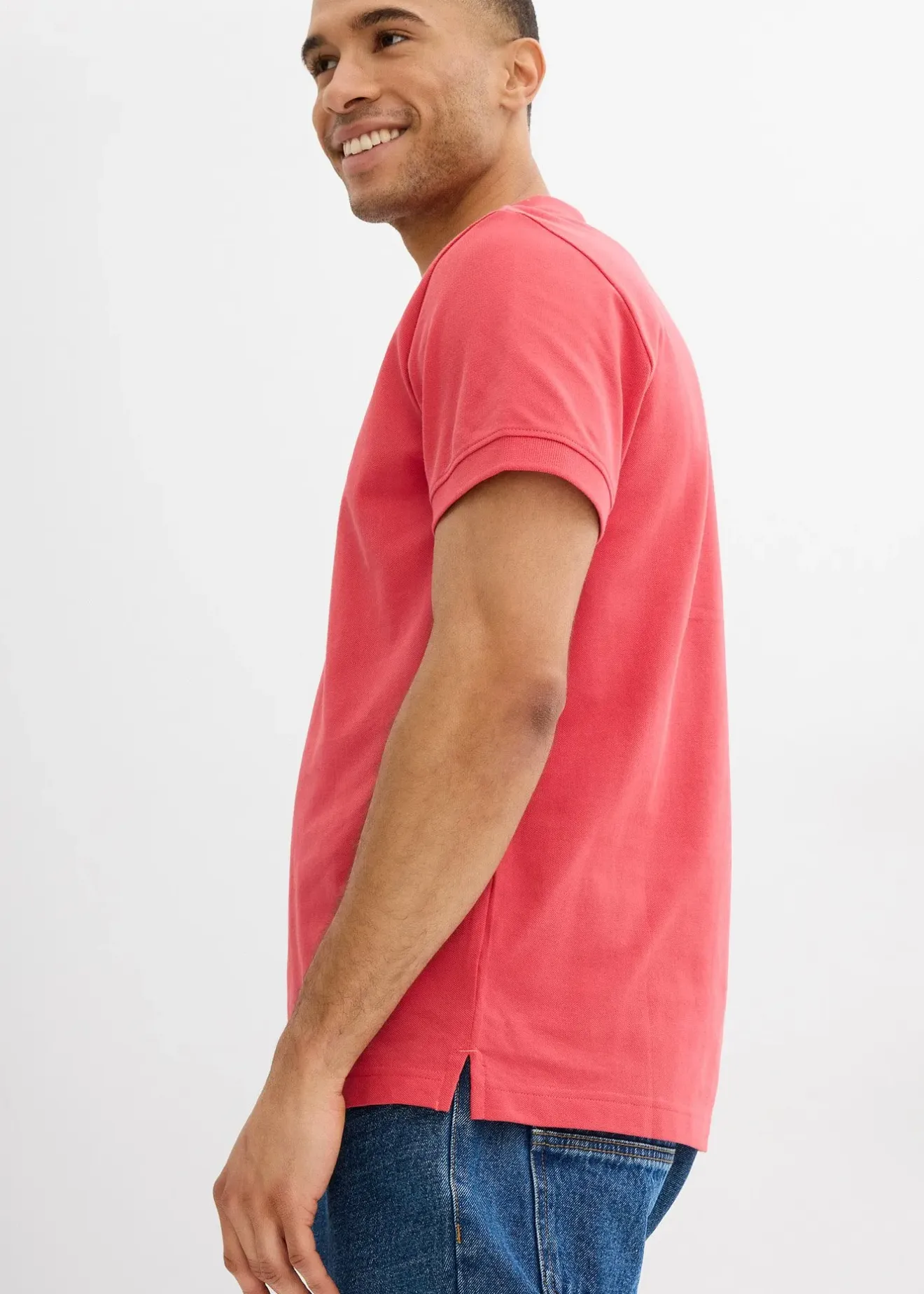 Homme bonprix T-Shirts & Polos|Polo en maille piquée 100% coton