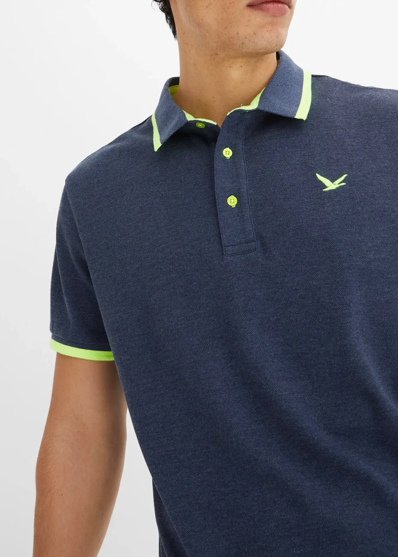 bonprix Polo en piqué 100% coton|Homme T-Shirts & Polos